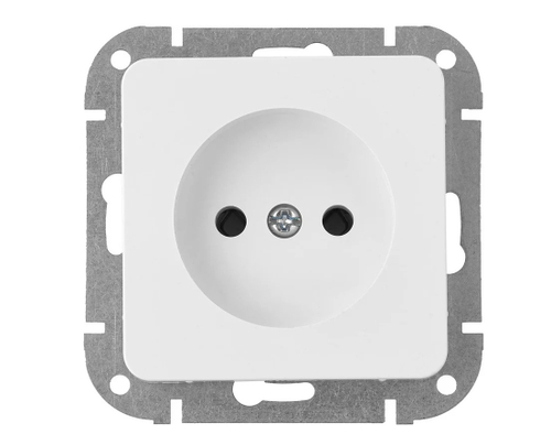 Розетка 1 местная Bylectrica АСТРУМ 16А б/з карбон РС16-1501 IP20