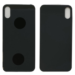 Задняя крышка для Apple iPhone X Серый (широкий вырез под камеру) - Премиум