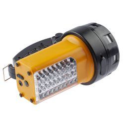 Светодиодный фонарь ЭРА PA-601 прожекторный аккумуляторный со встроенным светильником компас