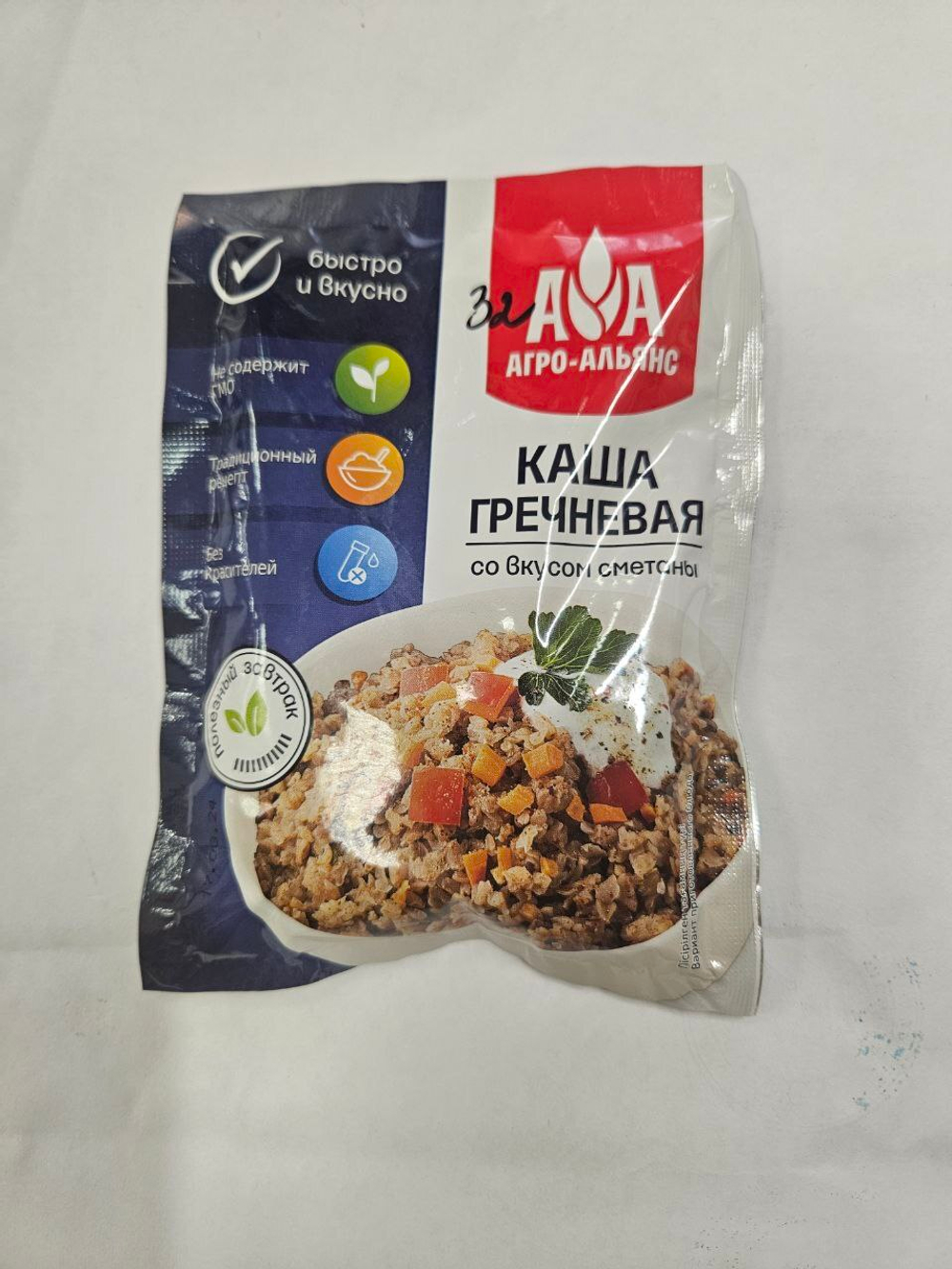 Каша гречневая со вкусом сметаны, Агро-Альянс
