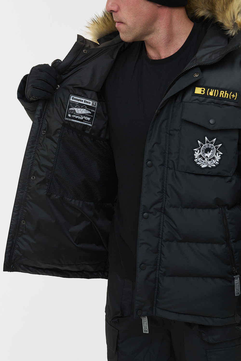 КУРТКА МУЖСКАЯ ПУХОВАЯ VIRUS BATZZILLA ARMY