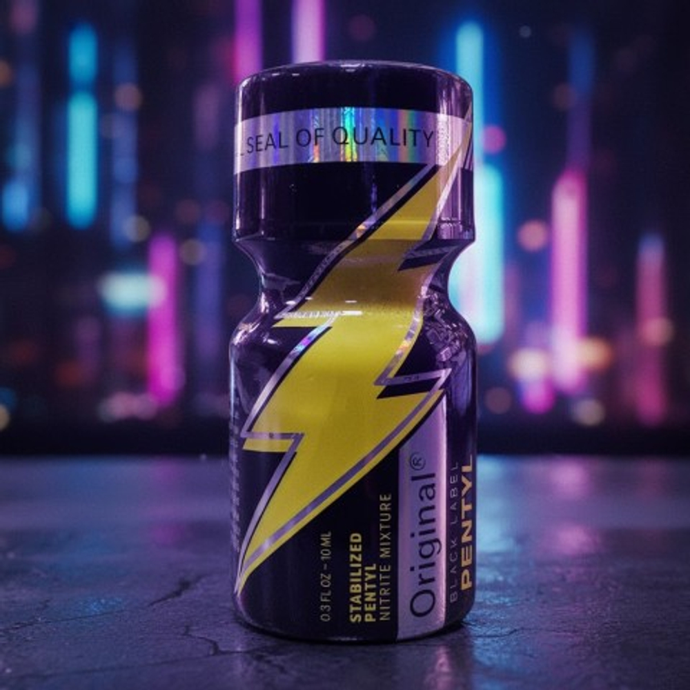 Попперс Original Black label Pentyl 10 мл.