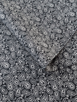 Ткань бязь плательная, рис. "Турецкий огурец", ширина 150 см, арт. 913