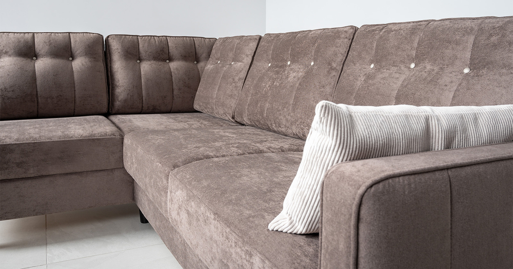 Арно Диван - кровать угловой (Арт. ТД 564 Лаки 06 (коричневый перламутр))