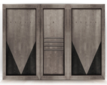 Киевница современная ясень мдф на 10 киев (black-gray)