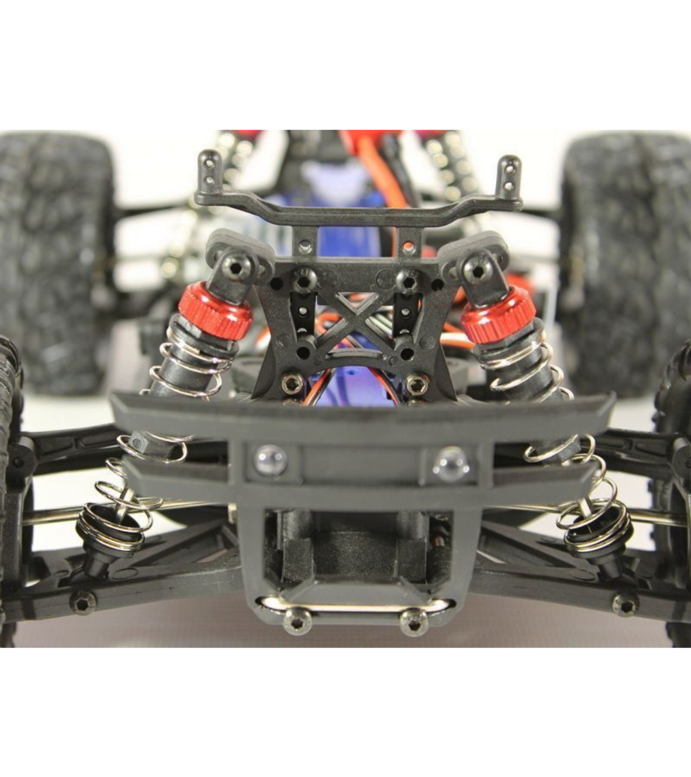 Радиоуправляемая трагги Remo Hobby S EVO-R Brushless V2.0 (красная) 4WD 2.4G 1/16 RTR