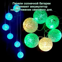 Светильник уличный на солнечной батареи