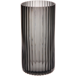 Ваза стеклянная «GREY GLASS» 12*25см