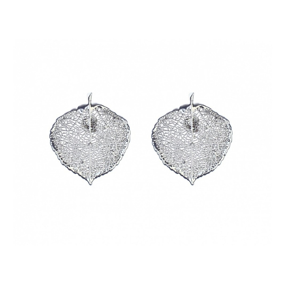 Пусеты листья Ester Bijoux Осина LF30C-S BW