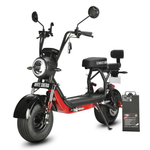 Электроскутер WHITE SIBERIA MINI R 3.0 60V BLACK (Чёрный)