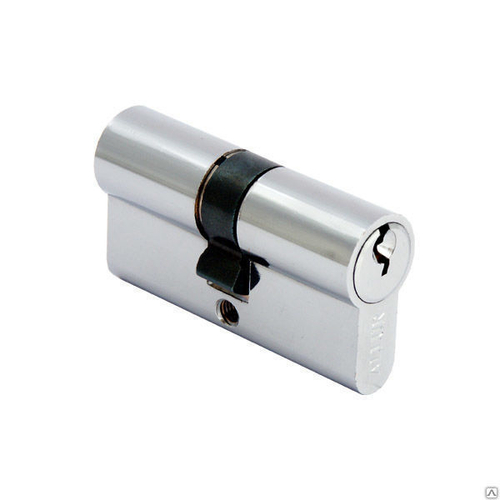 Механизм цилиндровый АЛЛЮР A  60-6К CP хром/англ.кл/кл (25*10*25) / 1258