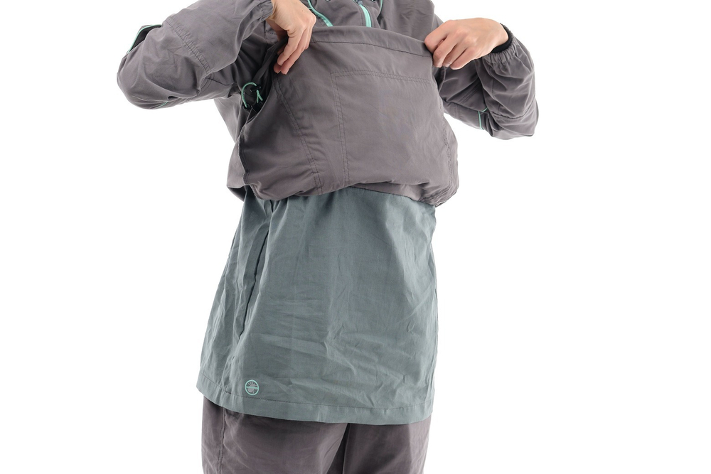 Костюм противоэнцефалитный «Элит Барьер» женский (цвет. св.серый / мята)