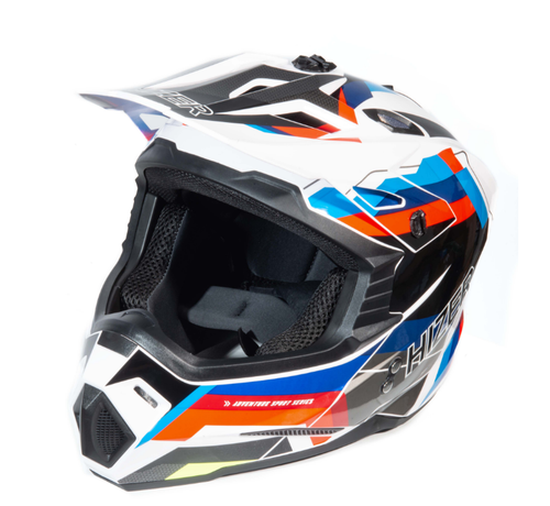 Шлем мото кроссовый HIZER J6801 №8 (L) ADVENTURE
