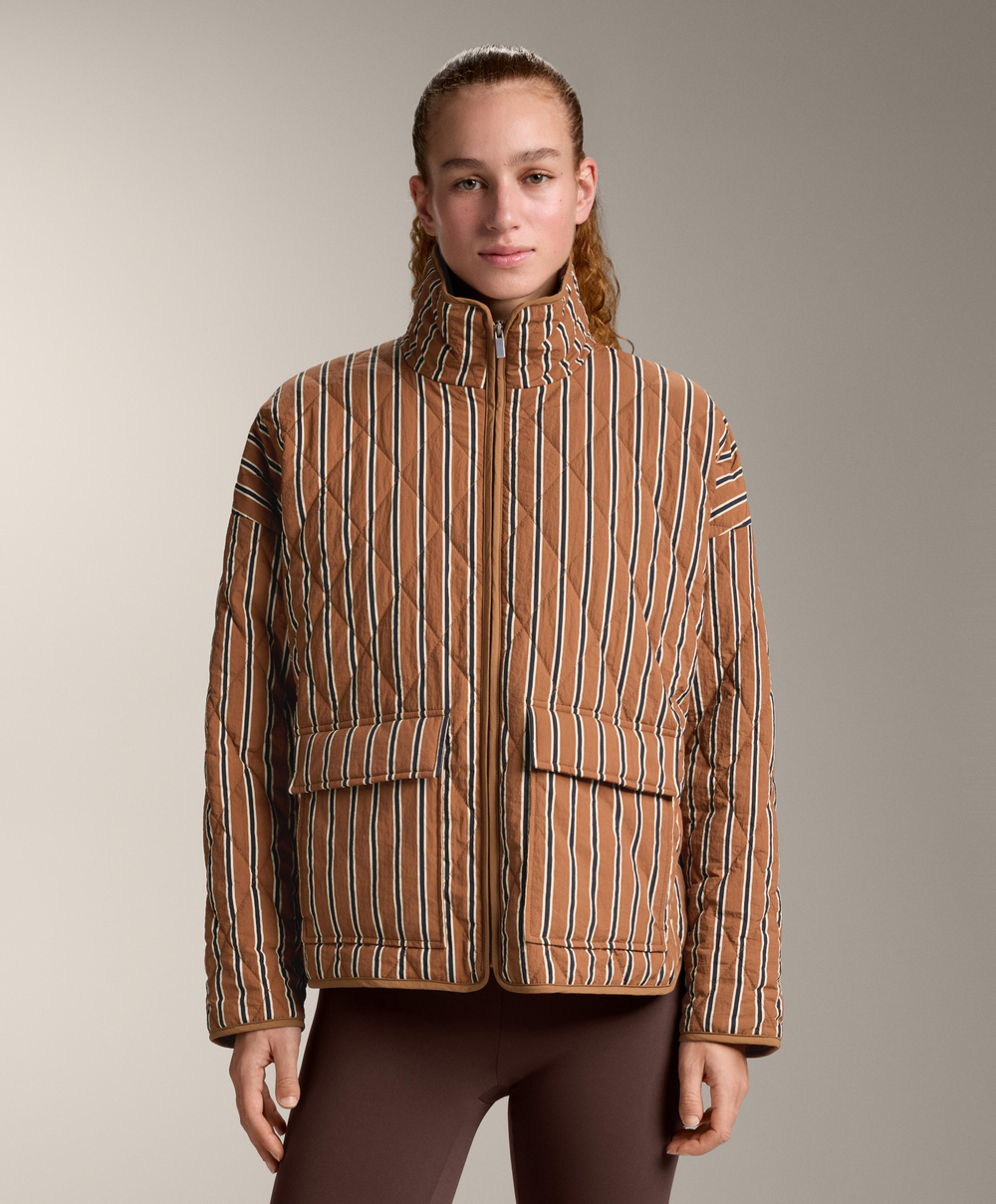 Oysho Водонепроницаемая куртка FELLEX® с утеплителем AEROGEL, светло-коричневый