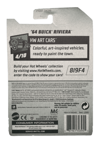 Hot Wheels '64 Buick Riviera (2019)