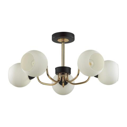 5642/5C COMFI LN23 000 чёрный, золотой Люстра потолочная E27 5*60W 220V BLISS