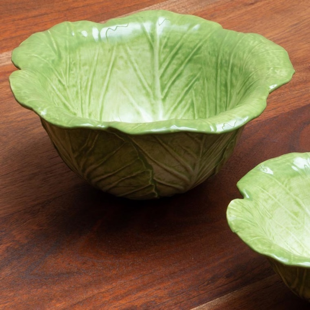Набор из 2-х салатников в виде капусты 34659