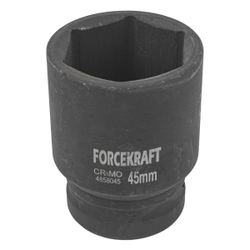 Головка ударная 1'', 45мм (6гр.) FORCEKRAFT FK-4858045
