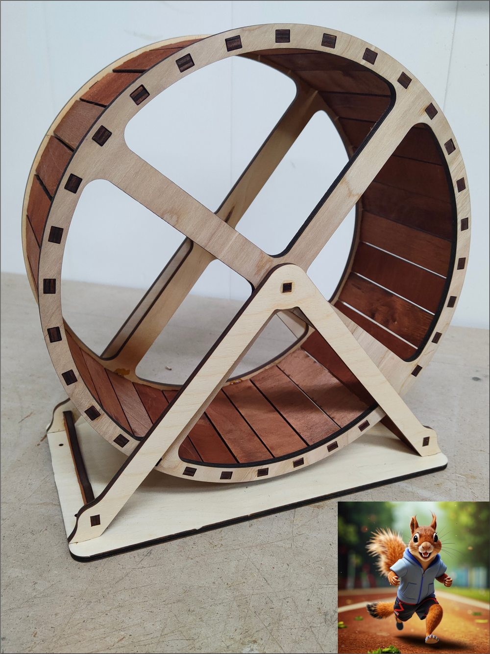 Беговое колесо для грызуна 30см