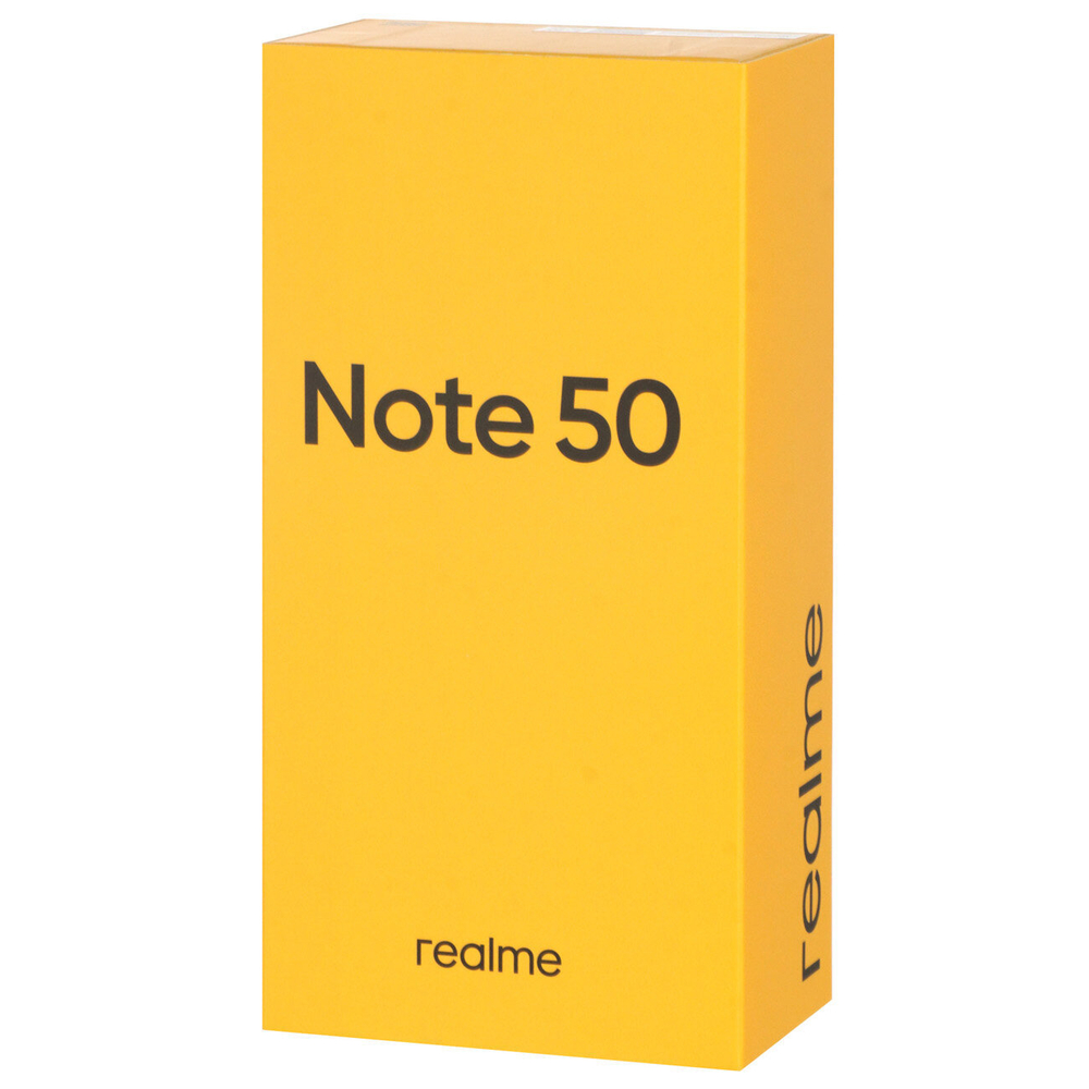 Смартфон realme Note 50 3/64 ГБ RU, Dual nano SIM, полуночно-черный