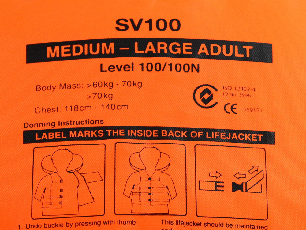 Жилет спасательный Survival 100N XL/2XL