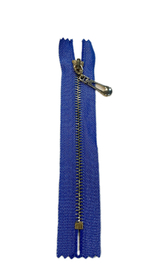 Застежка-молния декоративная металл №5 16см