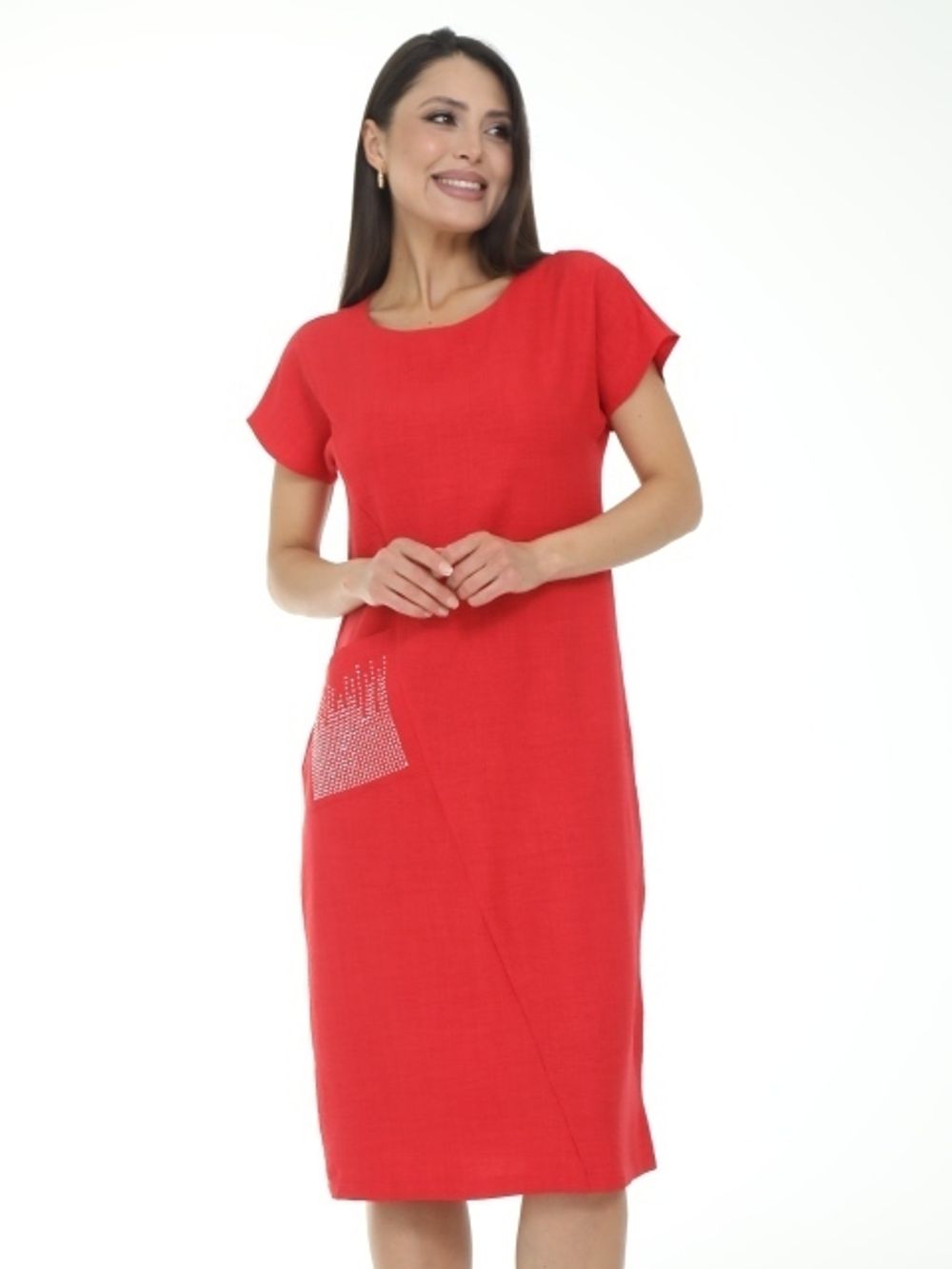 Платье Яркое лето (красный) Diolche