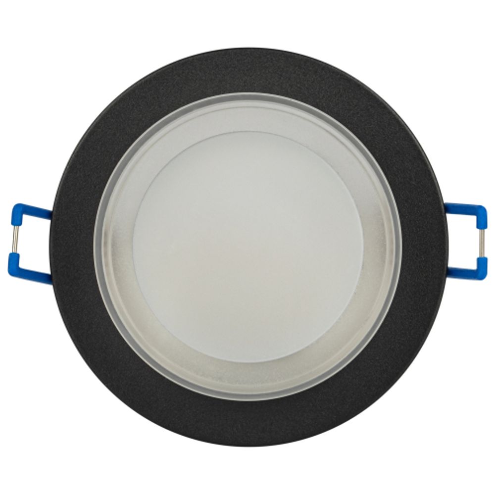 Встраиваемый светильник декоративный ЭРА DK107 BK MR16 GU5.3 черный