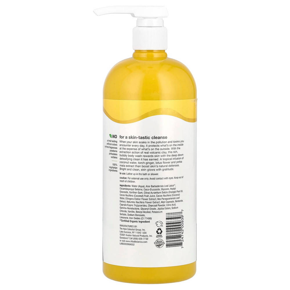 Alba Botanica, Гель для душа Hawaiian Detox, 946 мл (32 жидк. унц.)