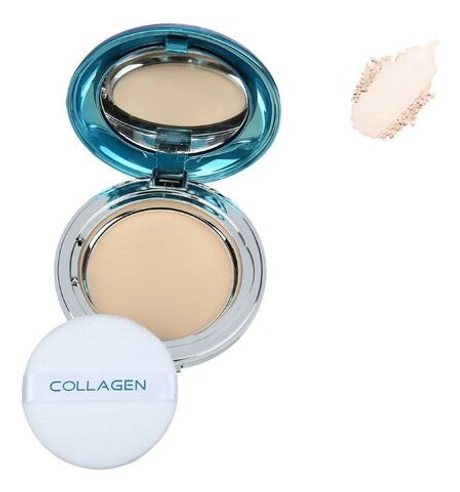 Пудра Enough Collagen two way cake увлажняющая компактная пудра с коллагеном 21 тон
