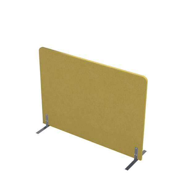 011.МПО.1411 Акустическая мобильная перегородка на стационарных опорах (1400*450*1100)