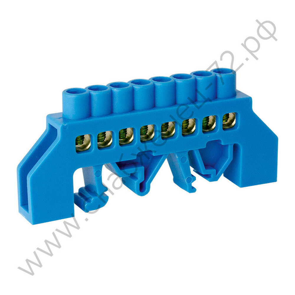 Шины нулевые в комбинированном DIN-изоляторе "стойка" Энергия TS-0609K