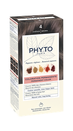 PHYTOSOLBA ФИТО крем-краска для волос тон 4 Шатен Phyto Phytocolor 4 CHÂTAIN 50/50/12