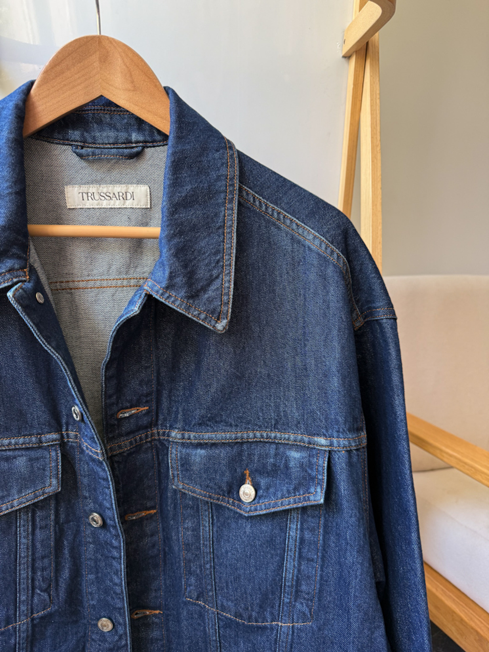 Джинсовая куртка Trussardi, S