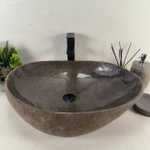 Раковина из речного камня RS-65115 62*45*15 0863