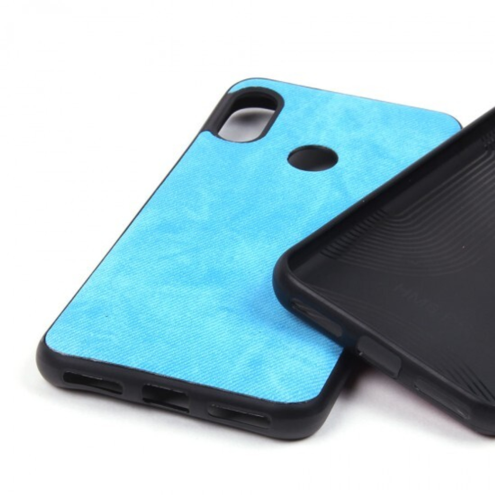 Чехол текстильный для Xiaomi Redmi 6 Pro/ Xiaomi Mi A2 Lite, 010817 Серый