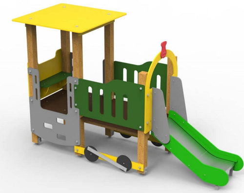 Игровой модуль Паровозик с горкой 371.08 исп.3