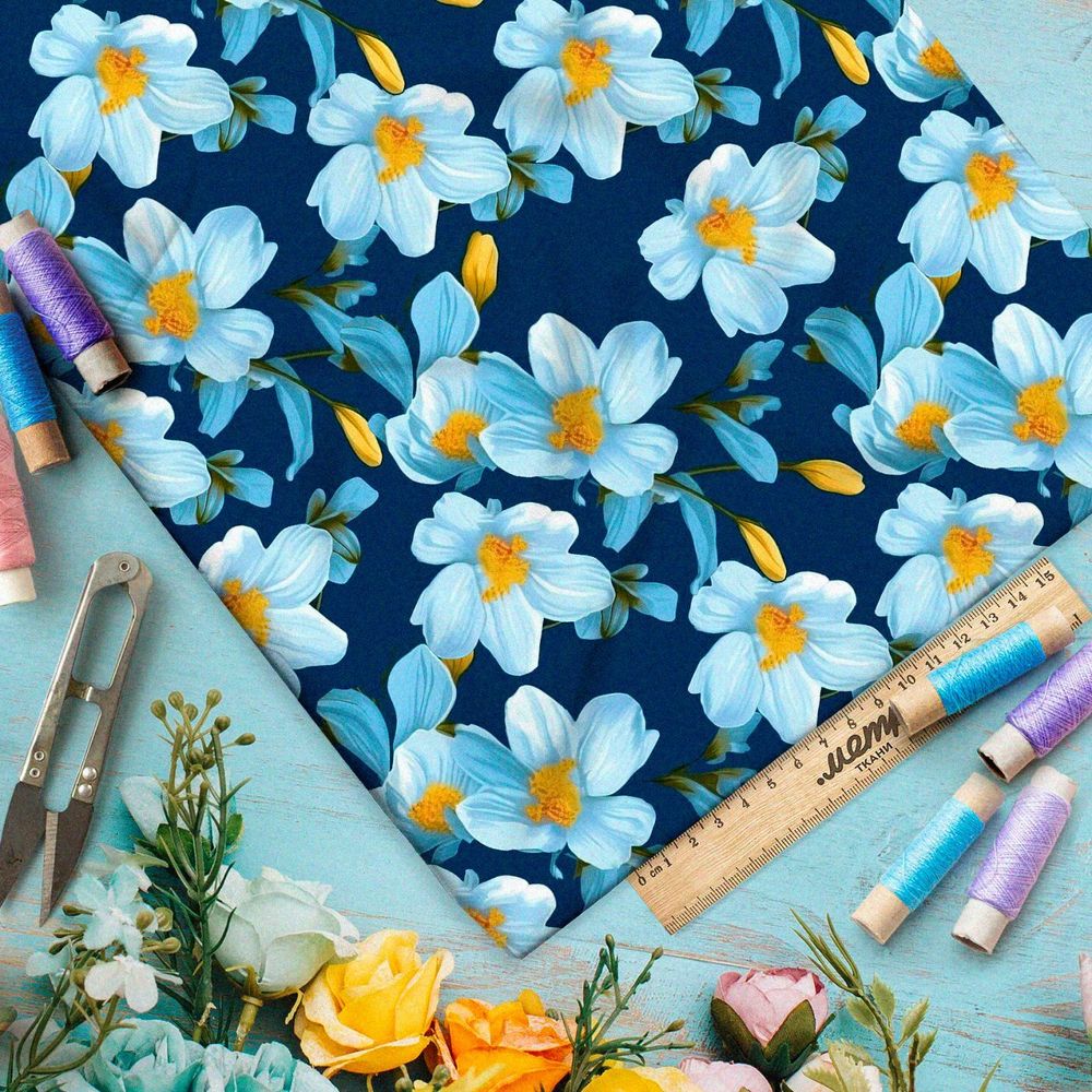 Ткань Ниагара Софт мелодичные штрихи природы