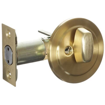 Задвижка Apecs, L-0108-GM, 81 мм, с заверт, мат зол