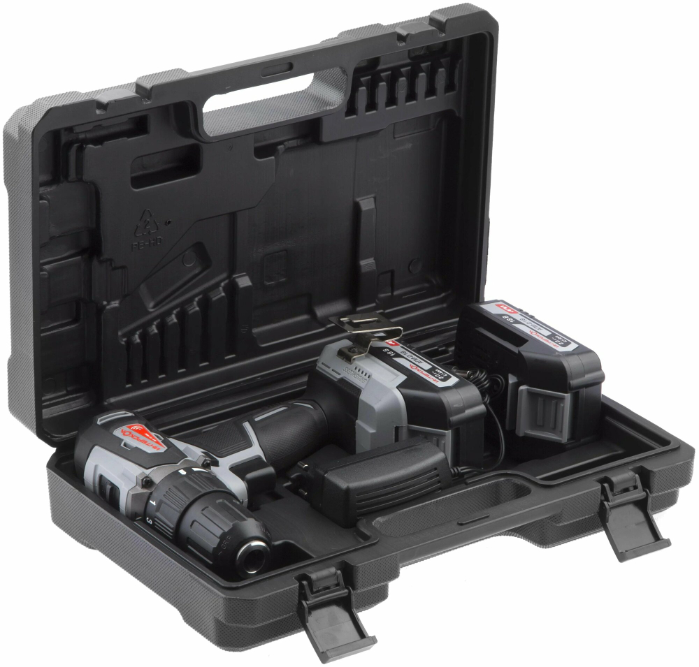 Дрель-шуруповерт Интерскол ДА-13/18ВК аккум. патрон: быстрозажимной (575.2.2.77)