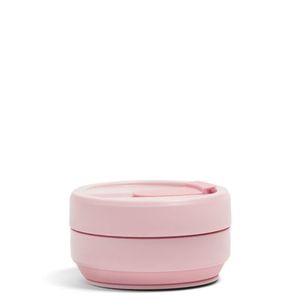 Стакан складной силиконовый Stojo Biggie Carnation, 16 oz / 470 мл