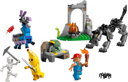 Конструктор LEGO Fortnite 77075 Лагерь Банана и Свечи Зажигания