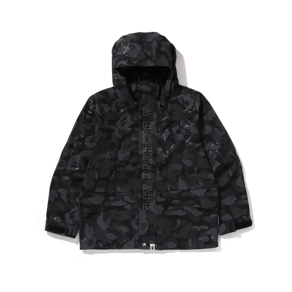 A Bathing Ape Laminated Camo Snowboard Куртка