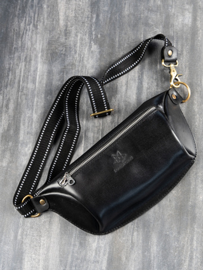 Нагрудная сумка маленькая "бананка"