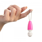 Вибратор - брелок розовый (5х2,5 см.)
