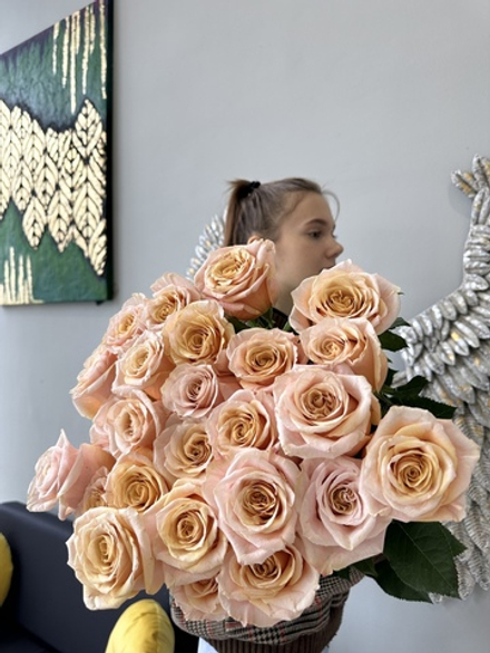 Розы поштучно или букетом