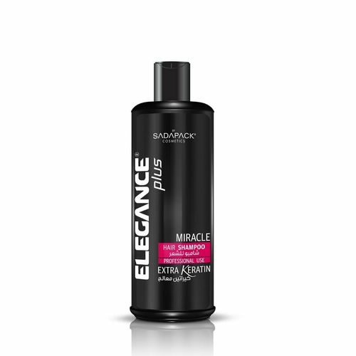 Elegance Plus Hair Shampoo White Extra Keratin - Профессиональный шампунь для волос с Кератином 500 мл