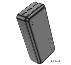 Внешний аккумулятор Hoco J101B 30000 mAh (22.5W, QC3.0, PD, 2USB, MicroUSB, Type-C) Черный