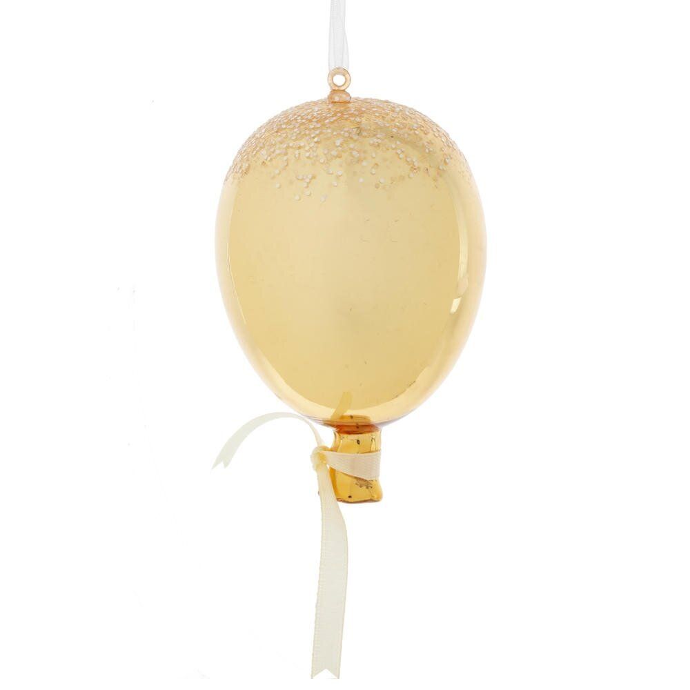 GAEM Украшение новогоднее "Воздушный шарик с лошадкой", L7 W7 H11 см