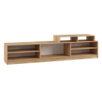 МС Мадера Гостиная ТМ (тумба) (корпус лдсп дуб крафт золотой, фасады лдсп белый)